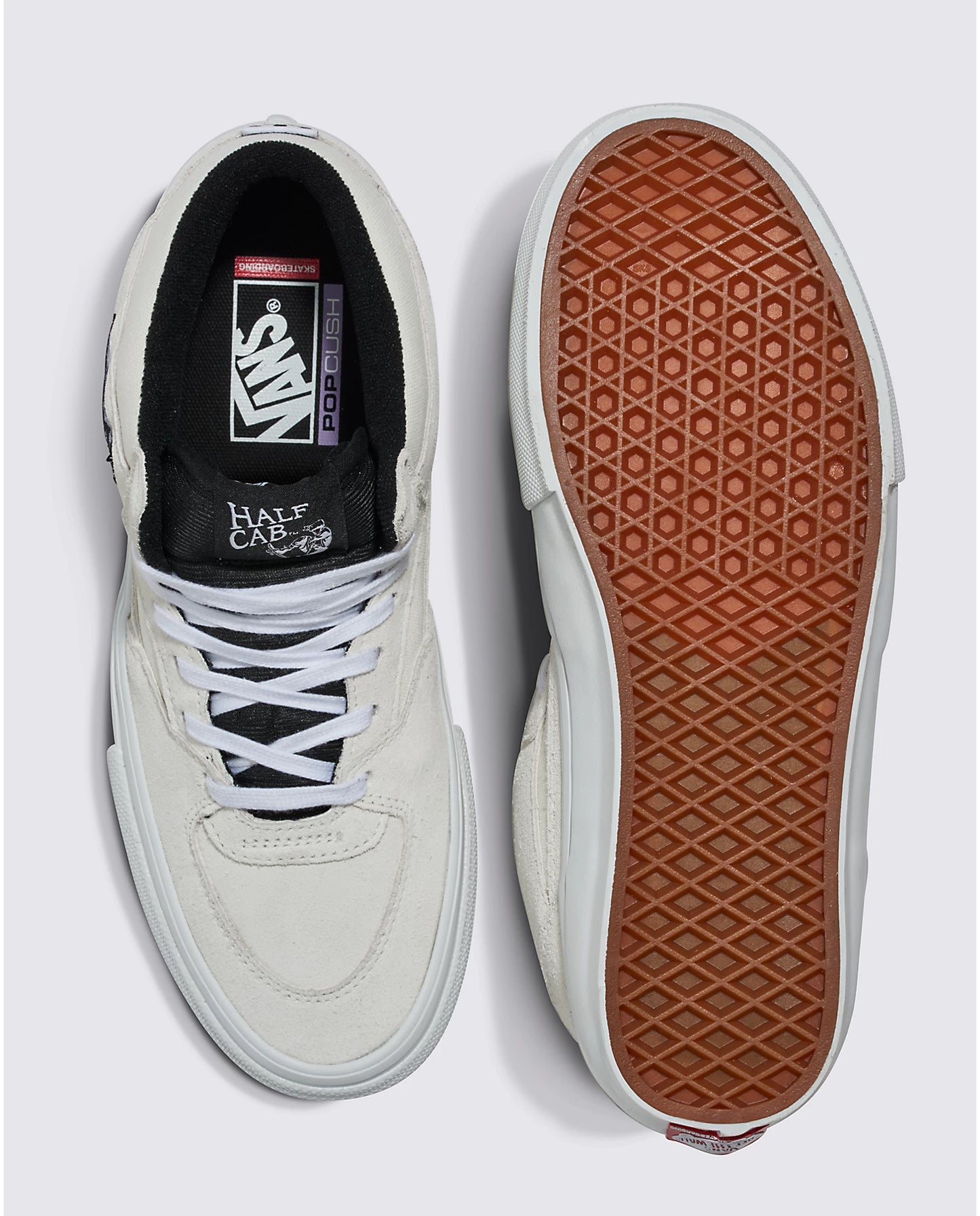 Skate Half Cab Steve Caballero Pro Shoe Wht/Blk(size options listed)