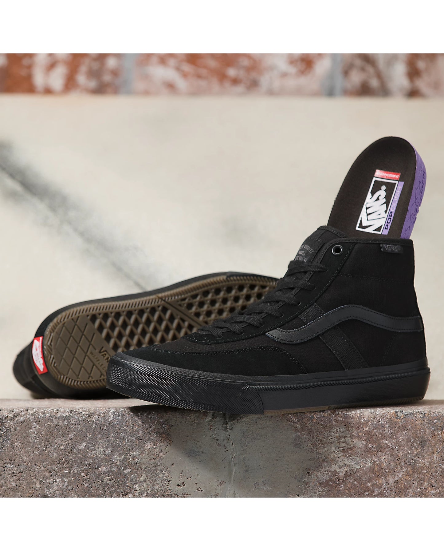 Crockett High Pro Shoe Blk(size options listed)