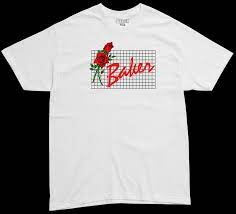 Roses S/S Tee Shirt Wht(size options listed)