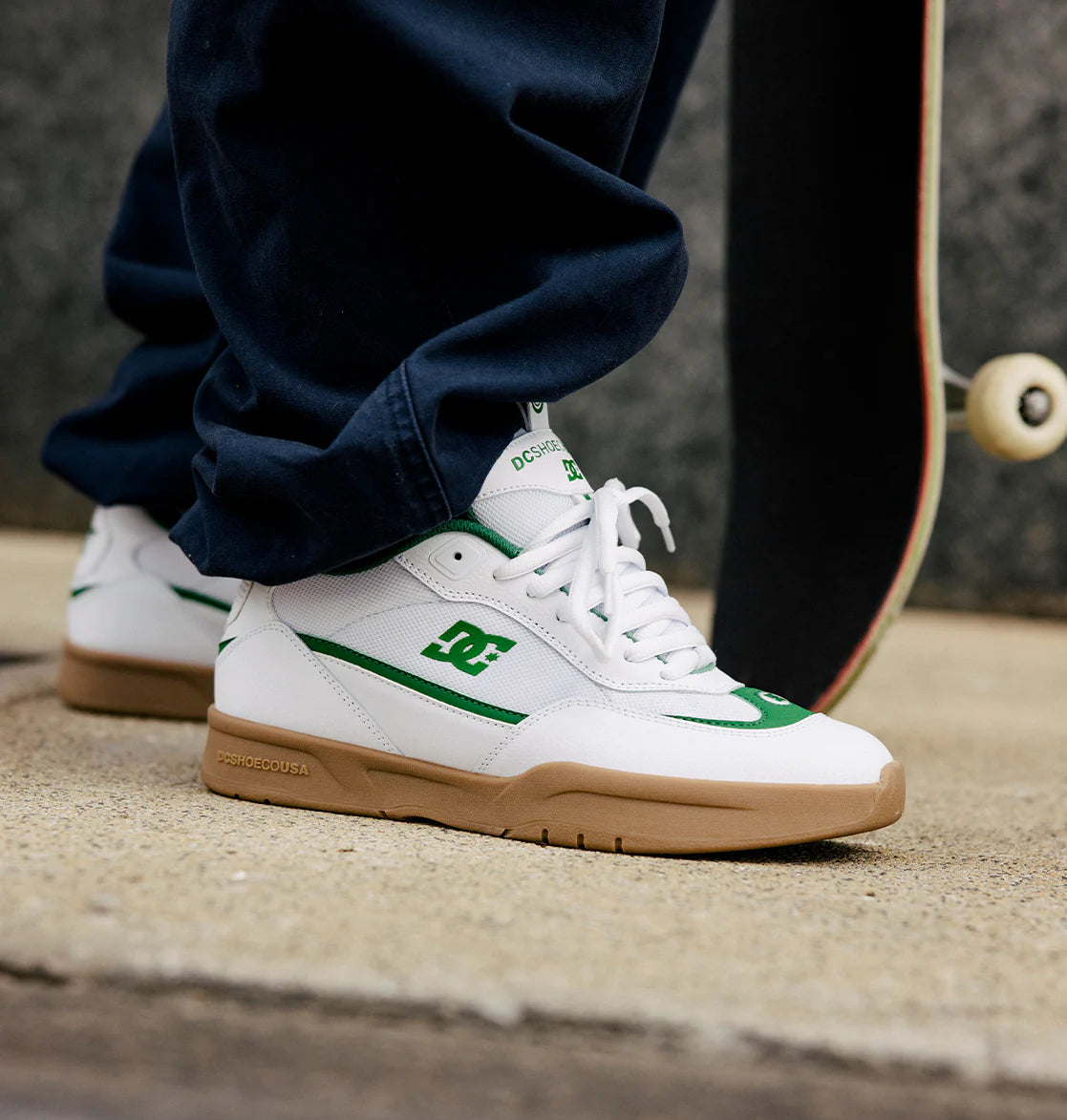 JS - 2 John Shanahan Pro Shoe Wht/Grn/Gum