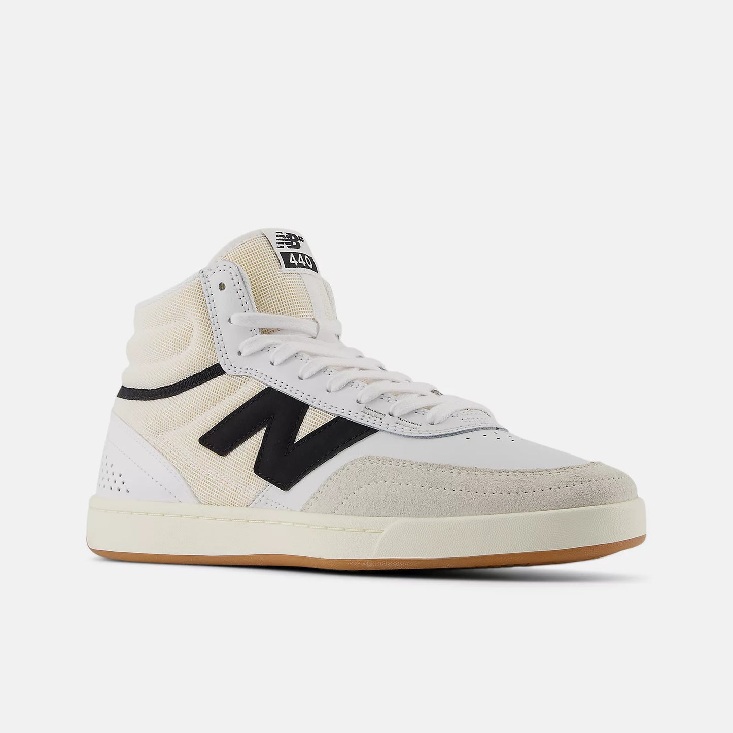 Numeric 440 High V2 Wht/Blk (size options listed)