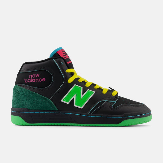 NB Numeric 480 High Top Shoe Natas Blk/Lim. Grn(size options listed)