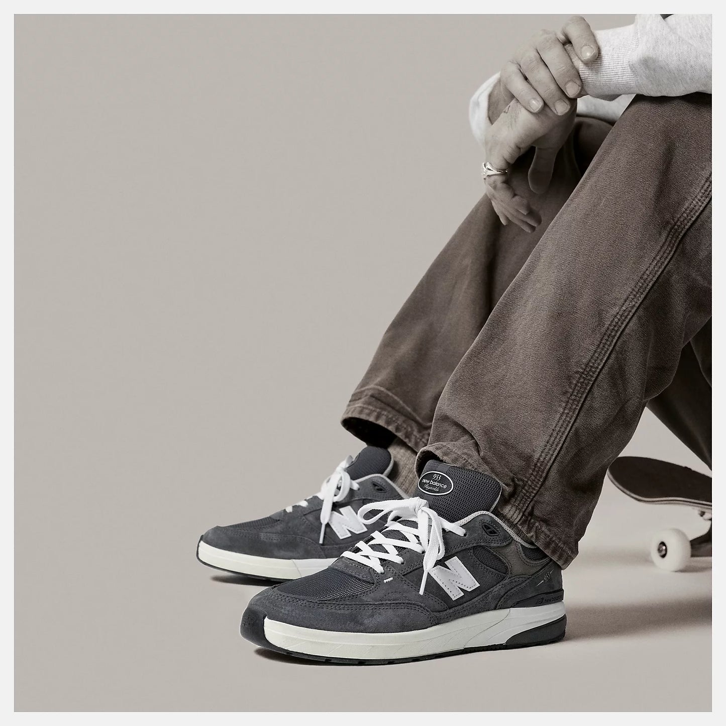 Numeric Andrew Reynolds 933 Pro Shoe Gry/Wht