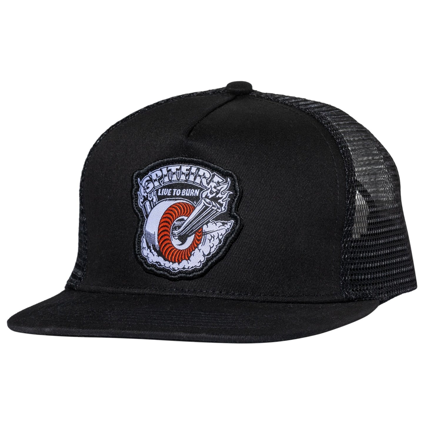 Burnout Adjustable Snapback Hat Blk OS