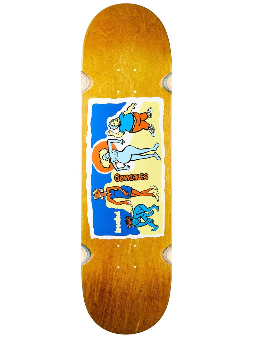 KROOKED GONZALES FAMILY AFFAIR 9.81 スケボー KROOKED MARK GONZALES FAMILY AFFAIR DECK (9.81 x 32.06inch