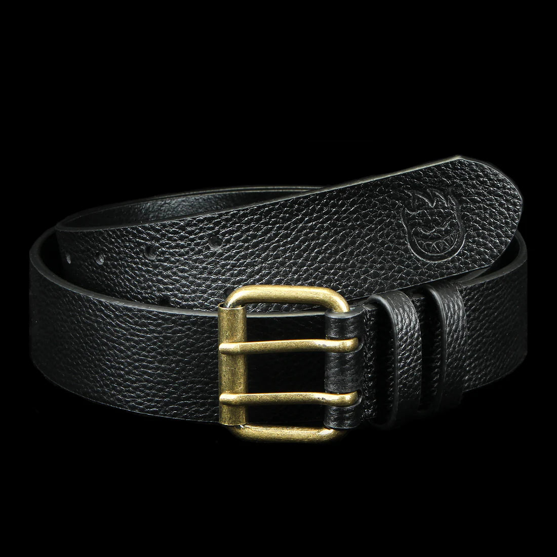 Bighead Leather Belt Blk