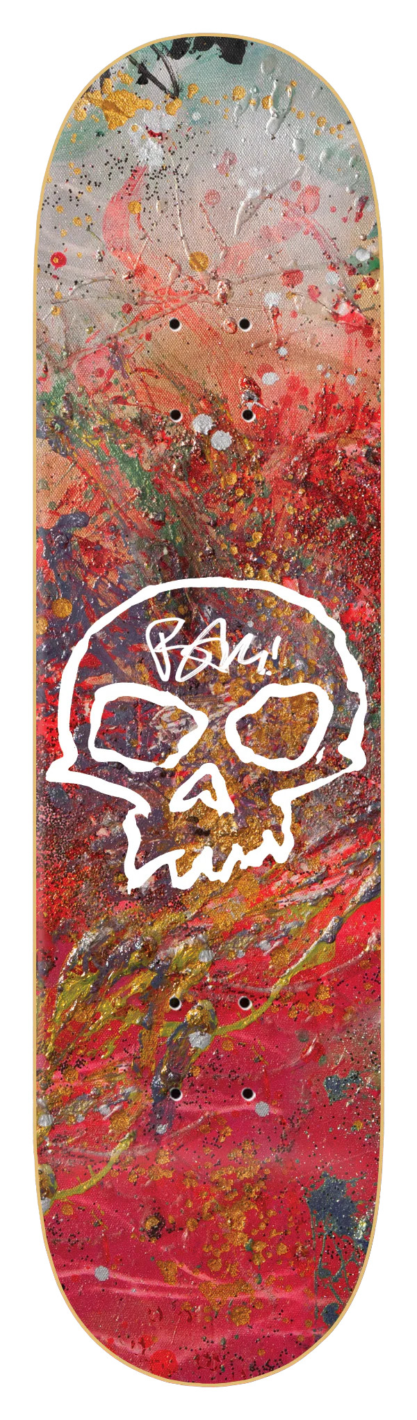 Bam Margera Single Skull Guest Deck