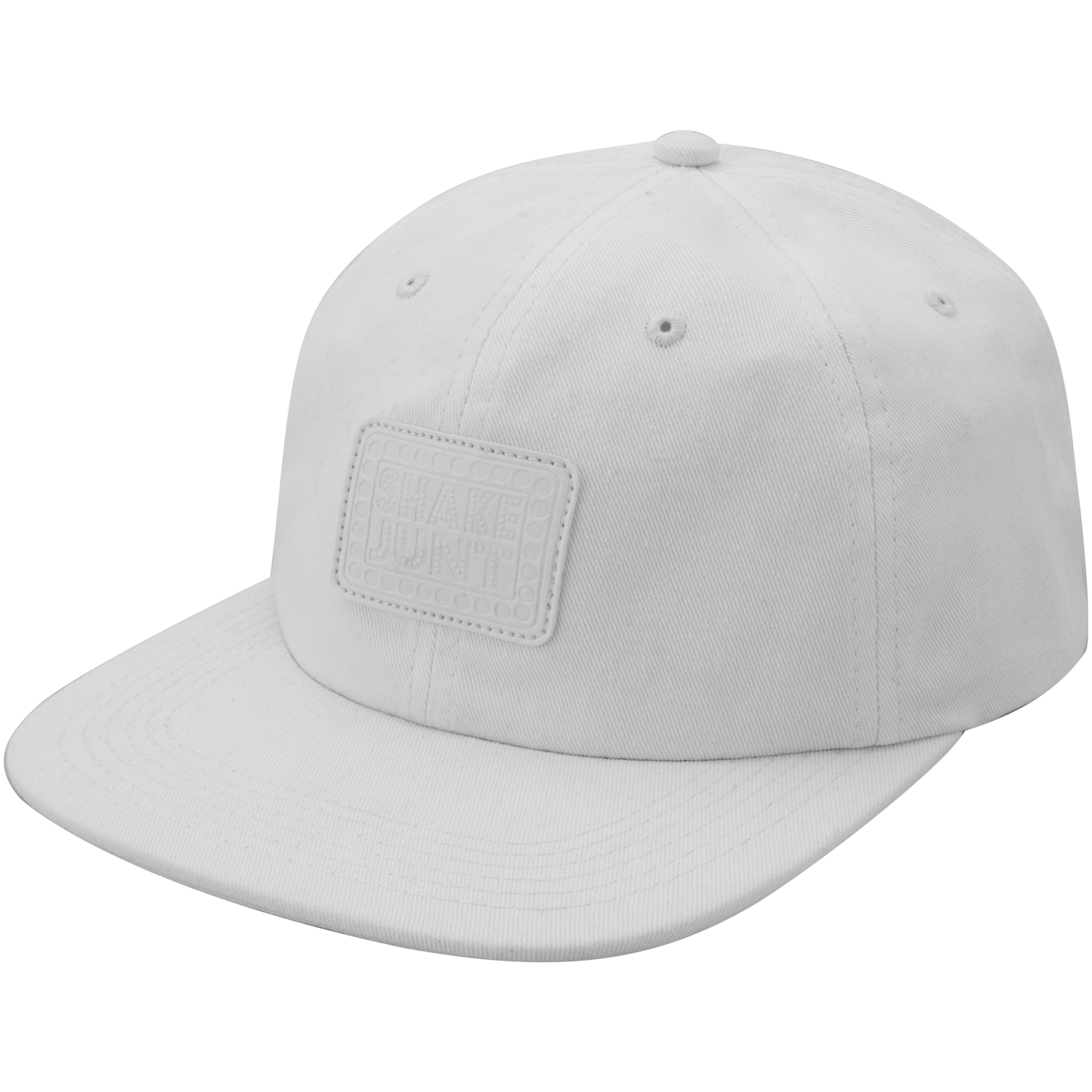 Box Logo Adjustable Strapback Hat OS wht/wht