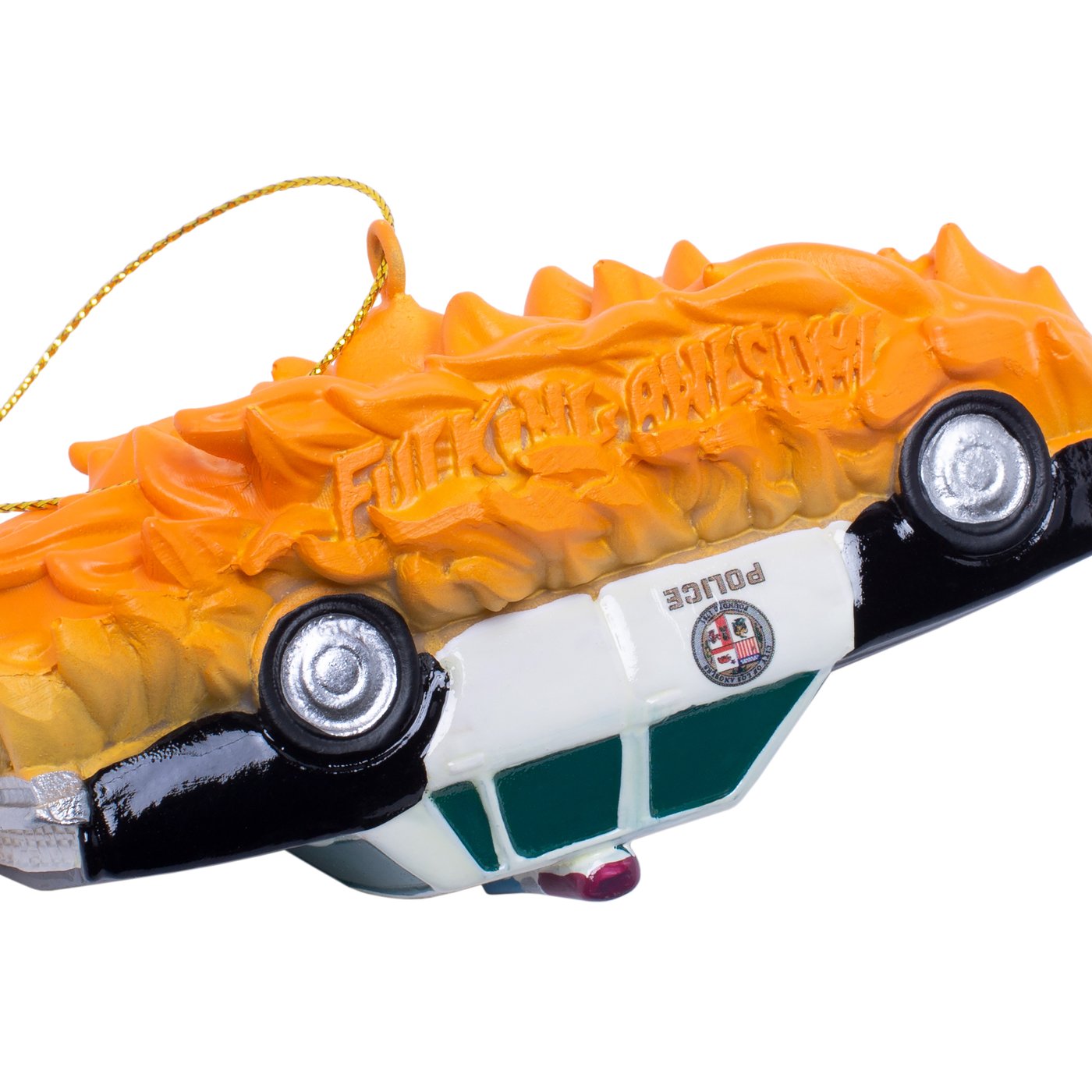 Cop Car Ornament