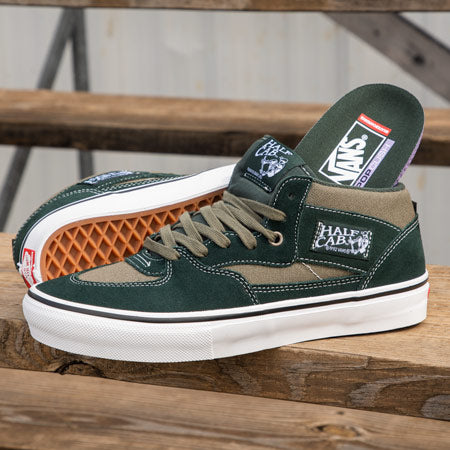 Skate Half Cab Steve Caballero Pro Shoe Scarab/Military (size options listed)