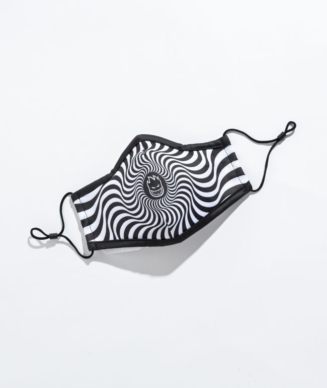 Bighead Swirl Mask Blk/Reflctive OS