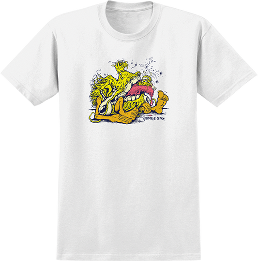 Grimple Stix Melted S/S Tee Shirt Wht XL
