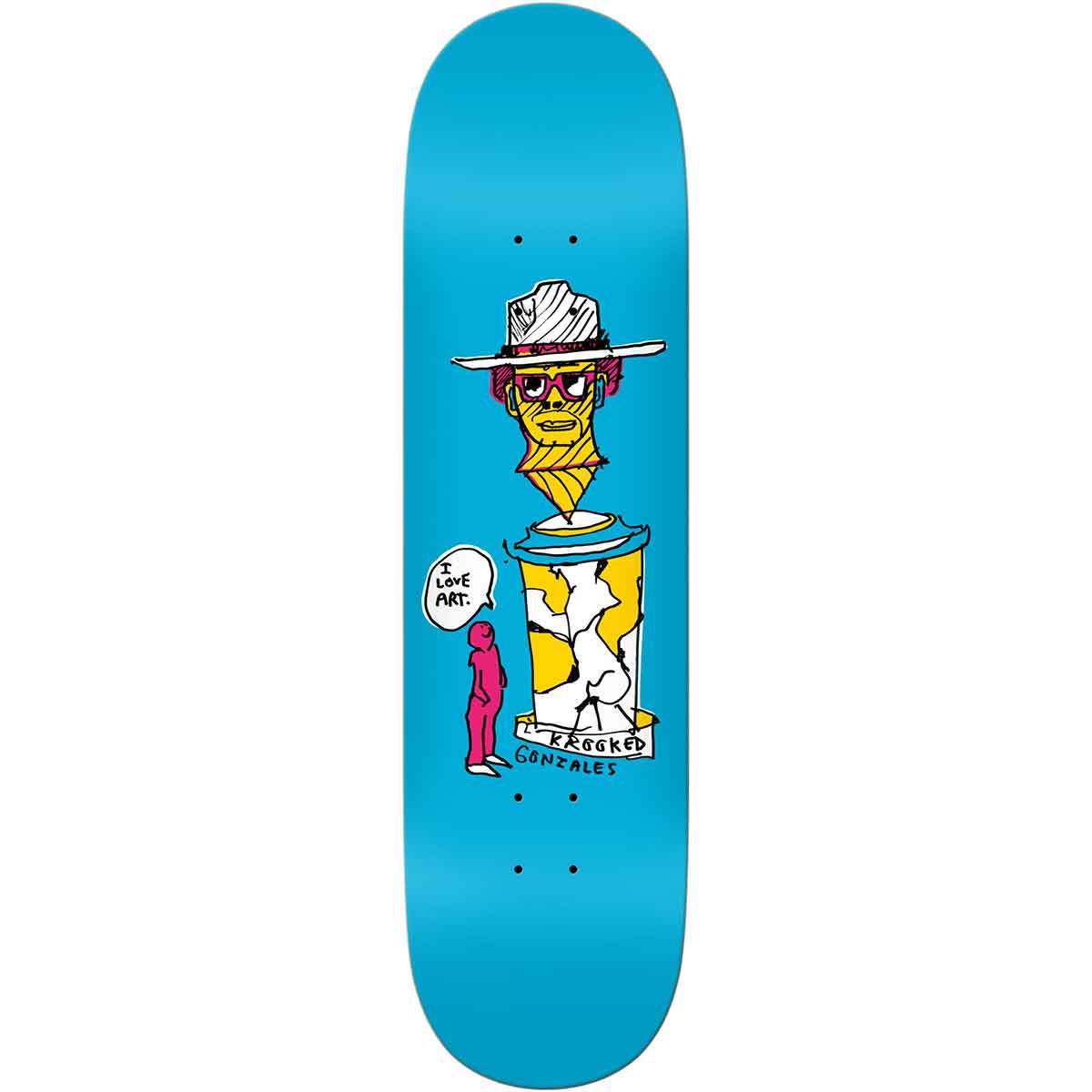 Gonz Art Lover Pro Deck 8.38 X 32.25