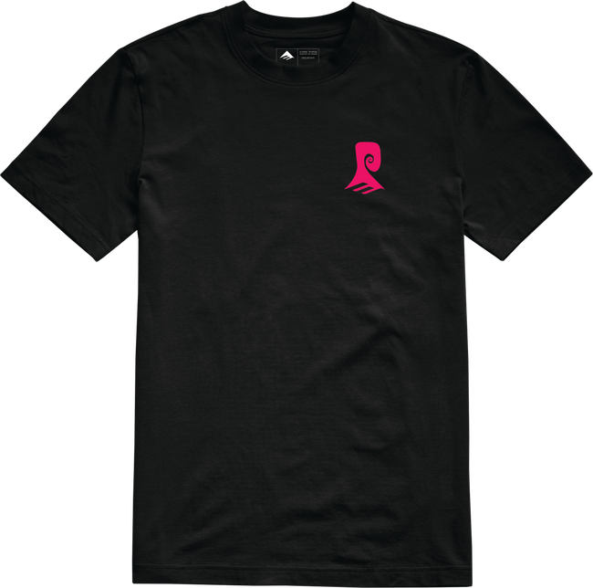 Shroom S/S Tee Shirt Blk (size options listed)