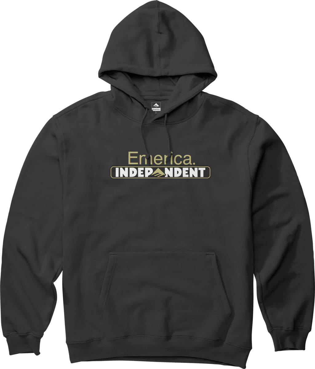 Emerica X Indy Bar Hoodie Blk(size options listed)