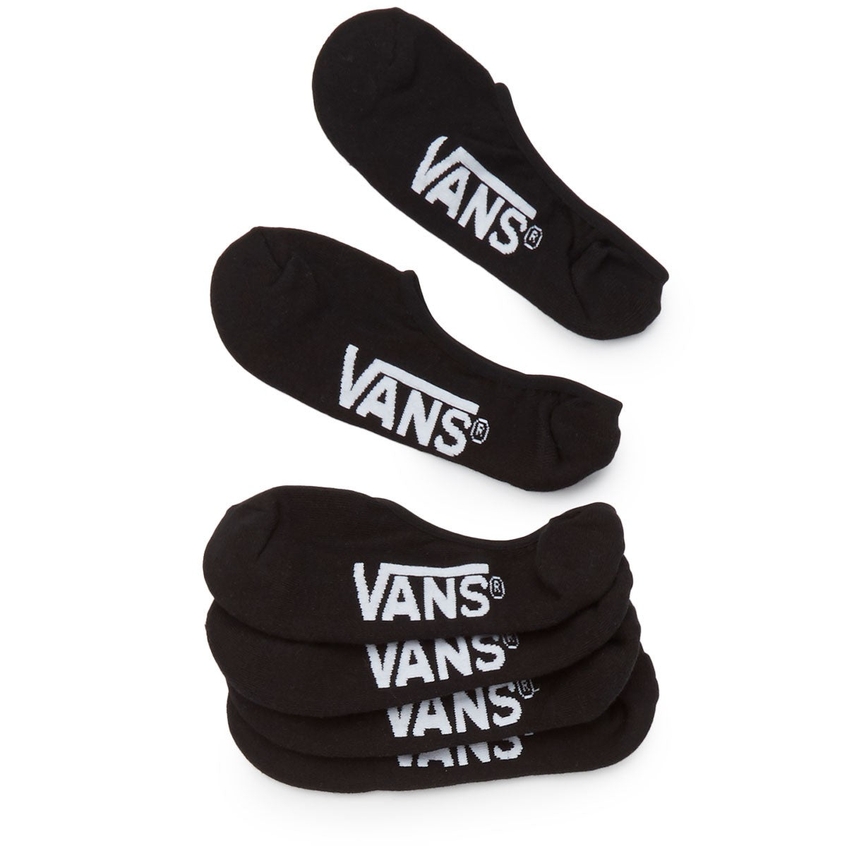 Classic Super No Show Socks Blk 3Pack Sz 9.5 - 13