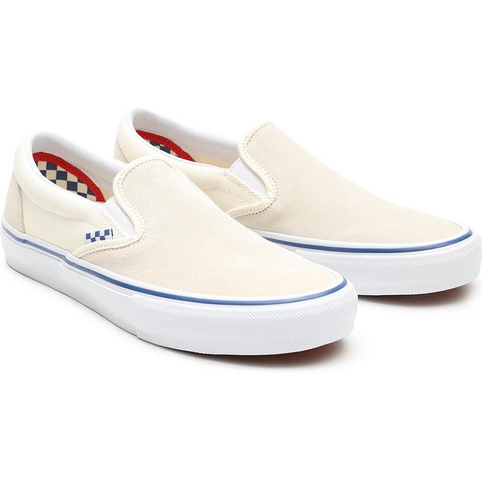 Skate Slip On Shoe Off Wht (size options listed)