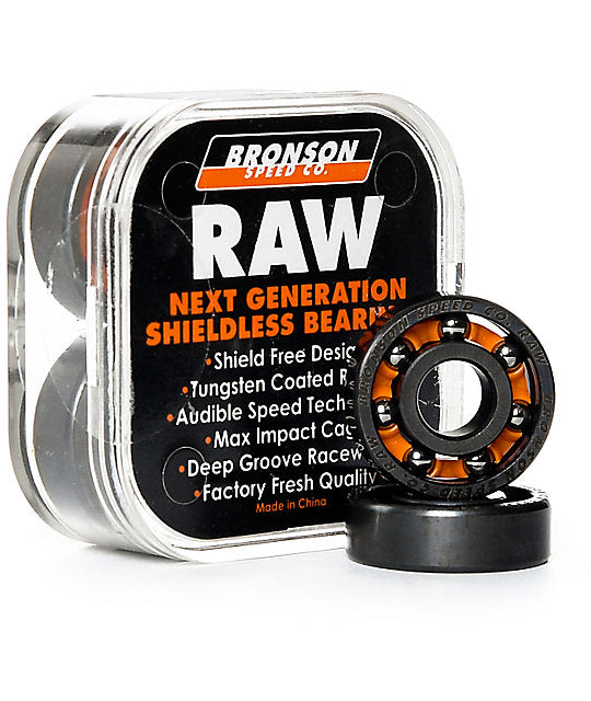 Raw Bronson Speed Co. Bearings