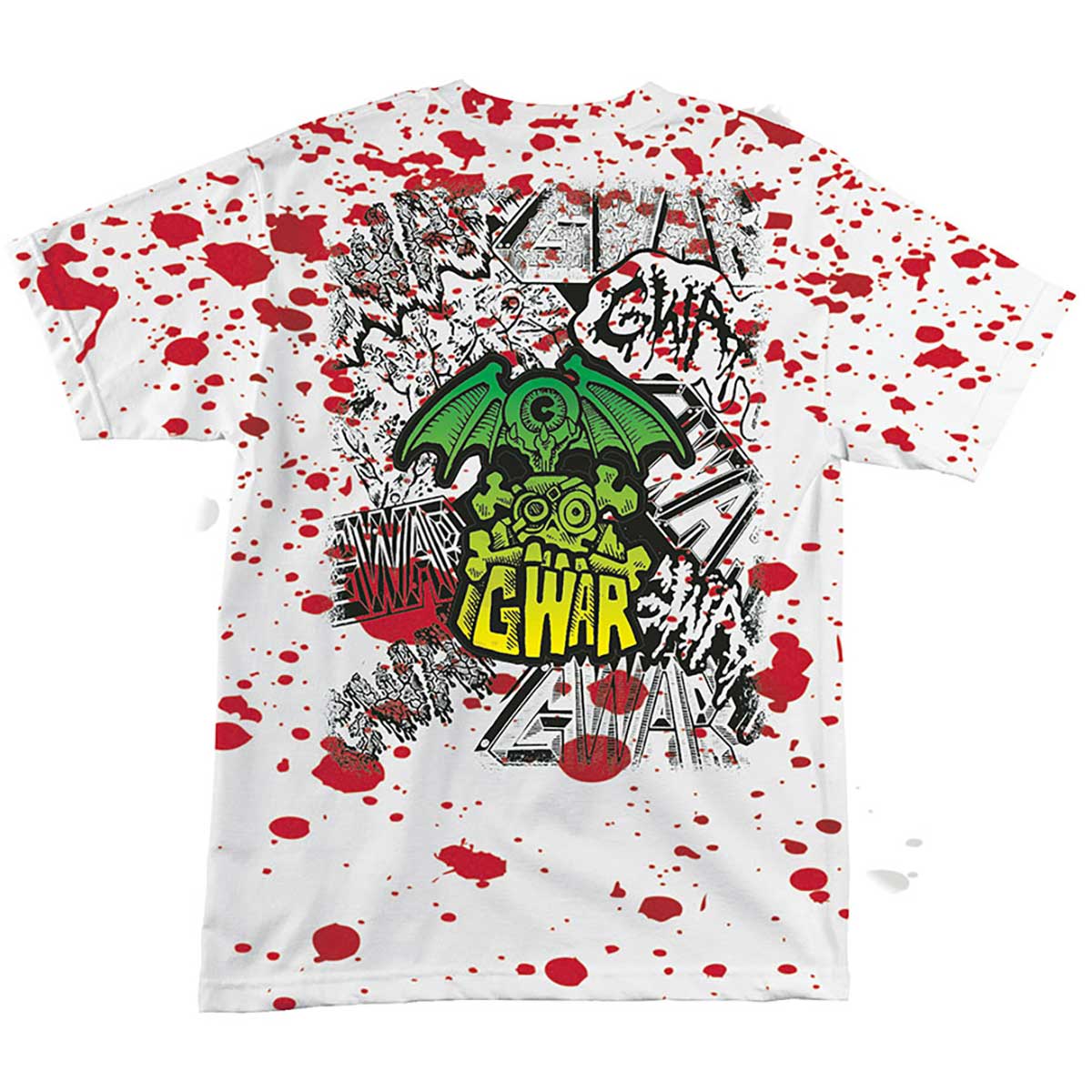 Creature X Gwar S/S Tee Shirt Blood Splatter (size options listed)