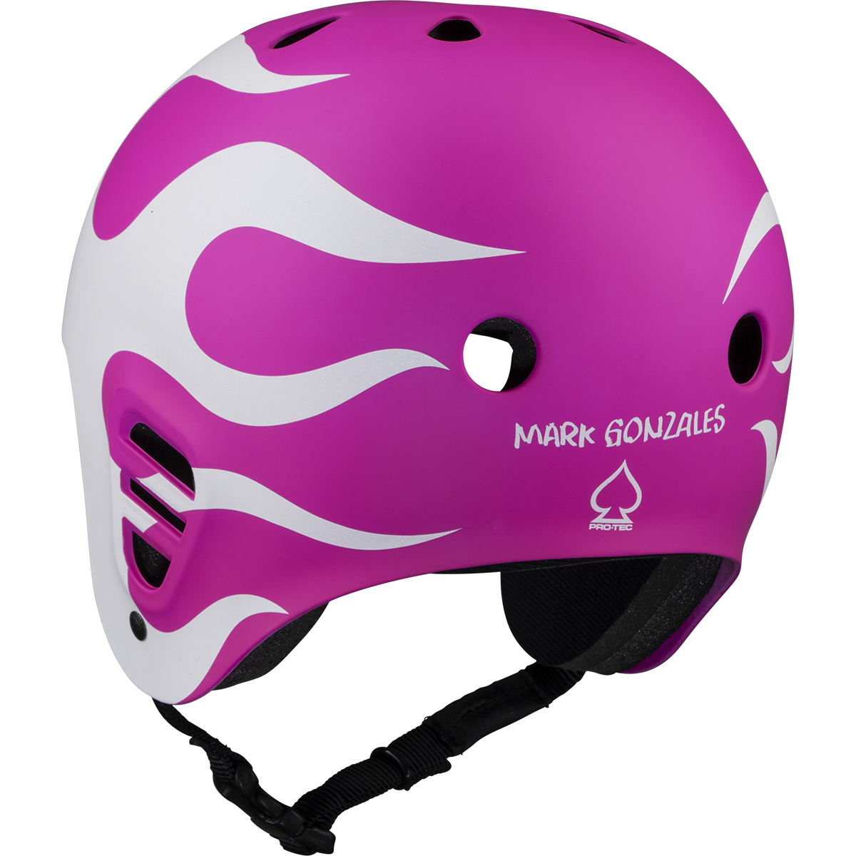 FUll Cut Gonz Flames Pro Model Helmet Pnk (size options listed) – Dogwood Skate Shop