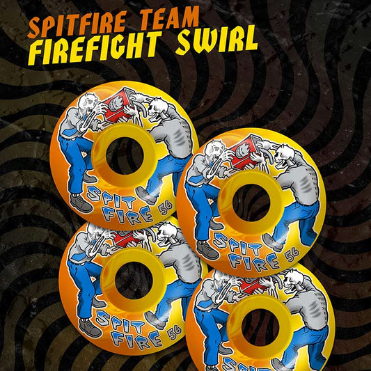 99du Firefight Classic Wheels Ylw/Org (size options listed)