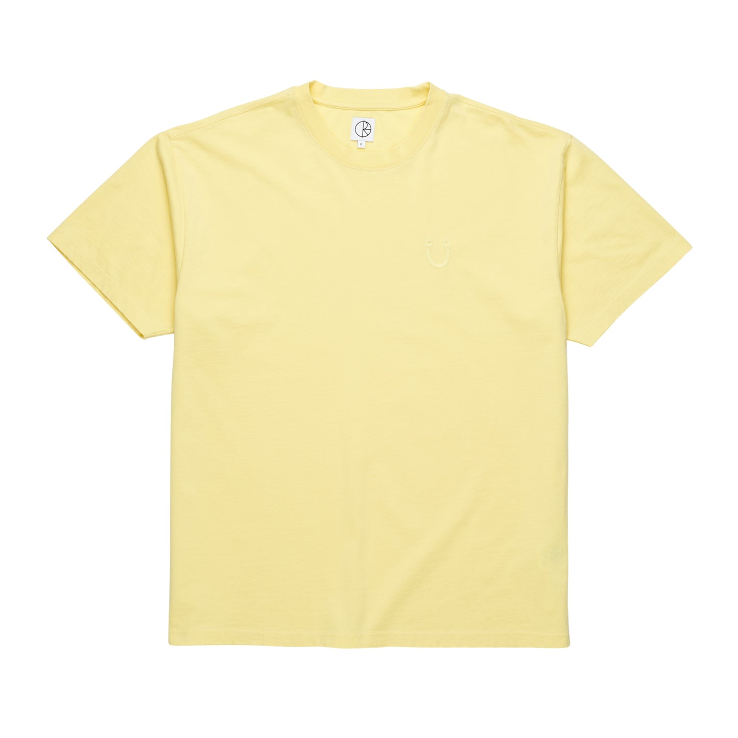 Happy Sad Garment Dyed Tee Shirt Lt.Yellow