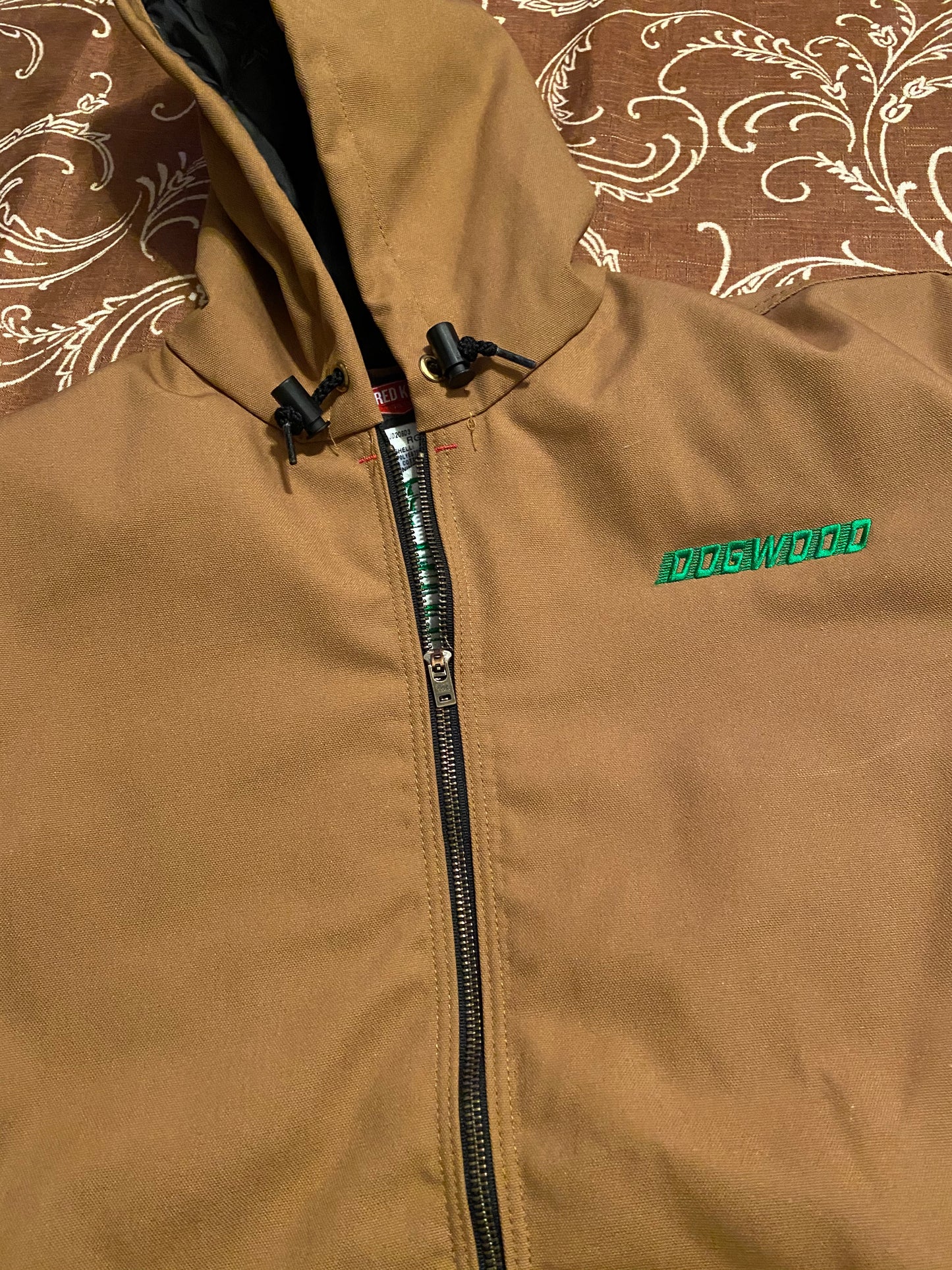 Heavy Plug Duck Canvas Hooded Zip Jacket Duck Brwn Limited (size options listed)