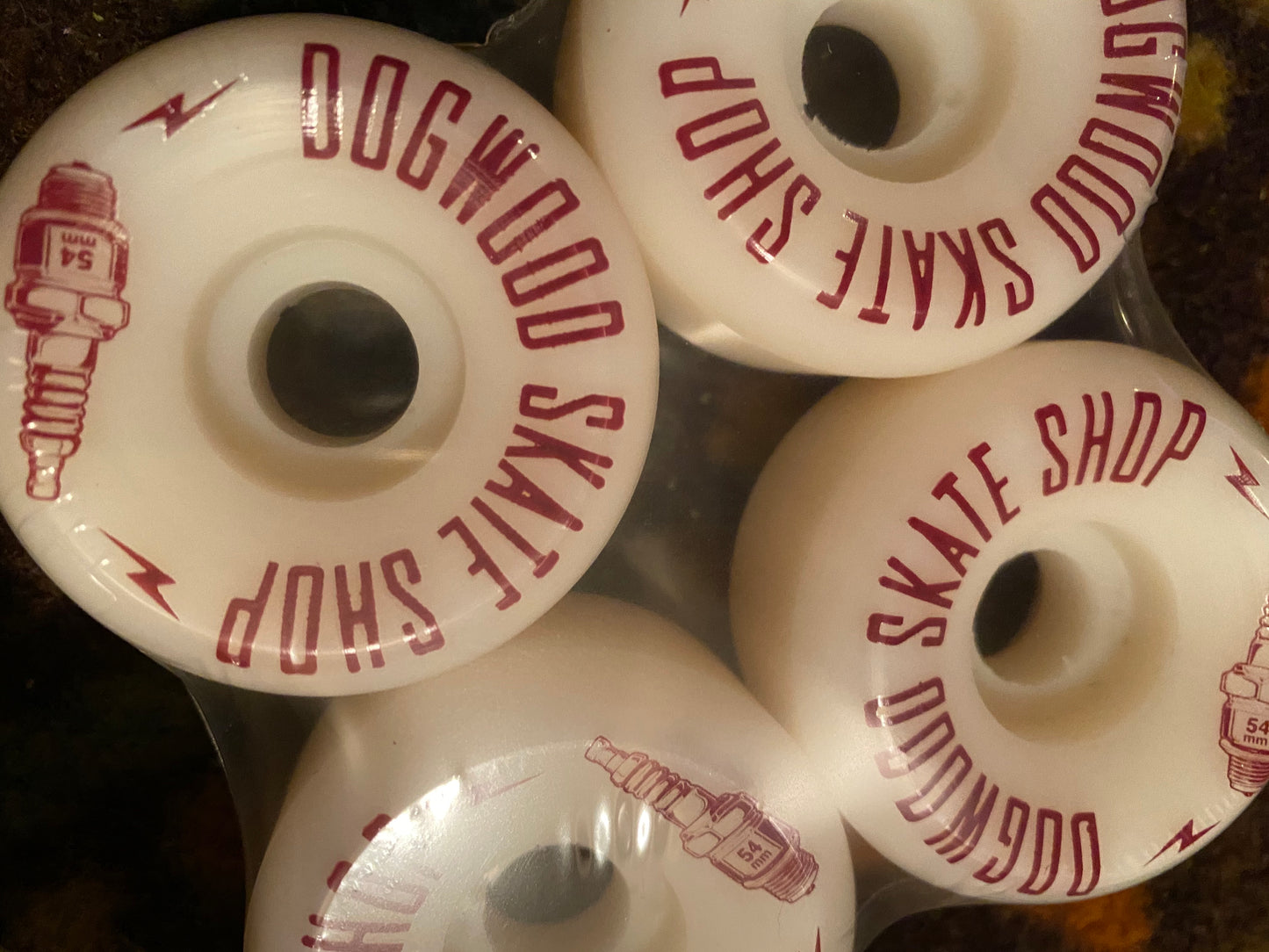 Plug 99a Conical Shop Wheels Wht/Burg 54mm