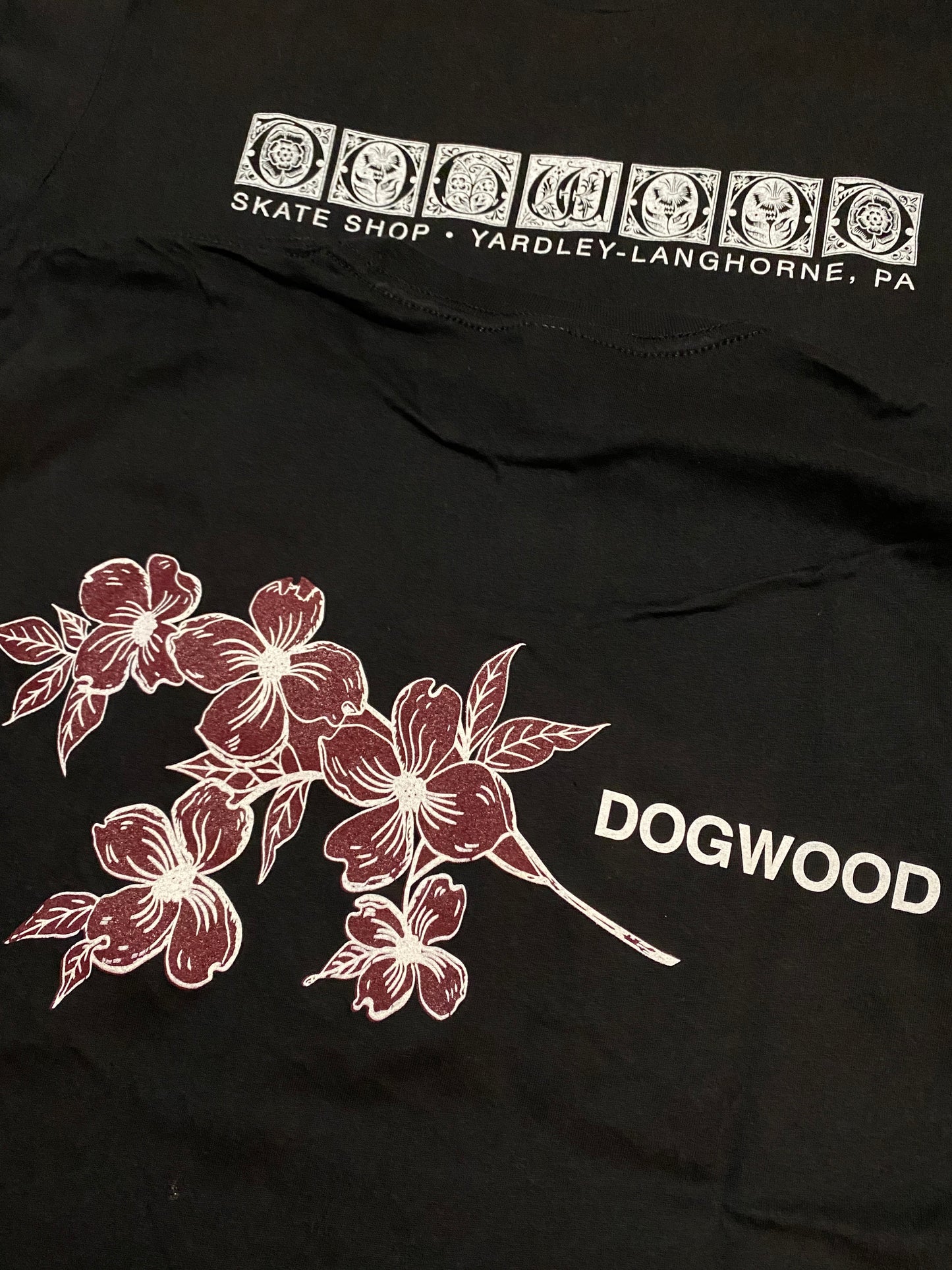 Flowers On South S/S Tee Shirt Blk (size options listed)