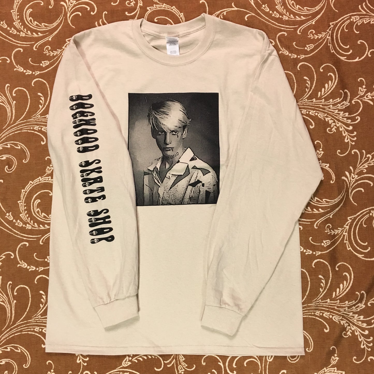 1989 L/S Tee Shirt Sand (size options listed)