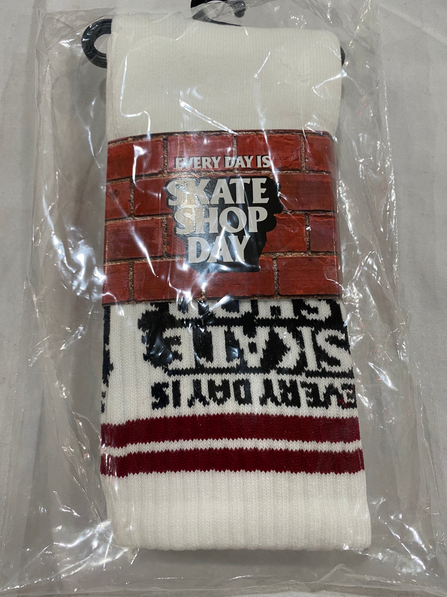 SSD Skate Shop Day 2023 Crew Socks Wht 1Pr