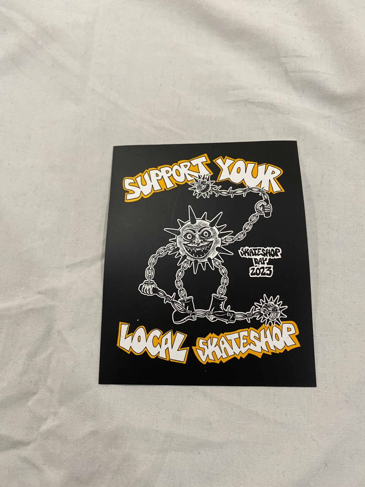 SSD 2023 Mike Gigliotti Sunman Sticker 4in.X5in.