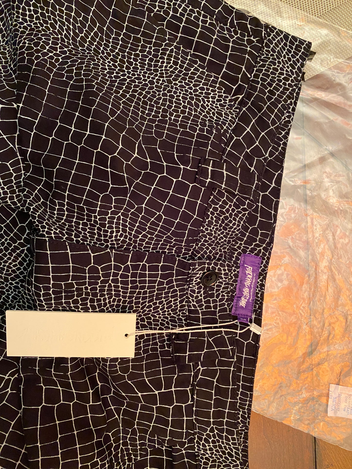 Crocodile Work Pant Blk(size options list)