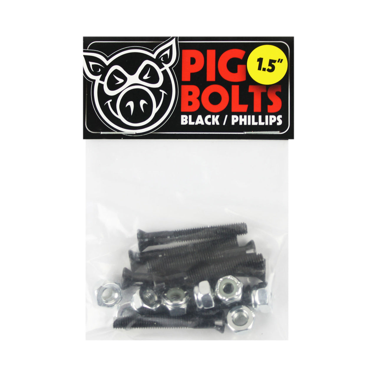 Pig Phillips Hardware Blk (size options listed)