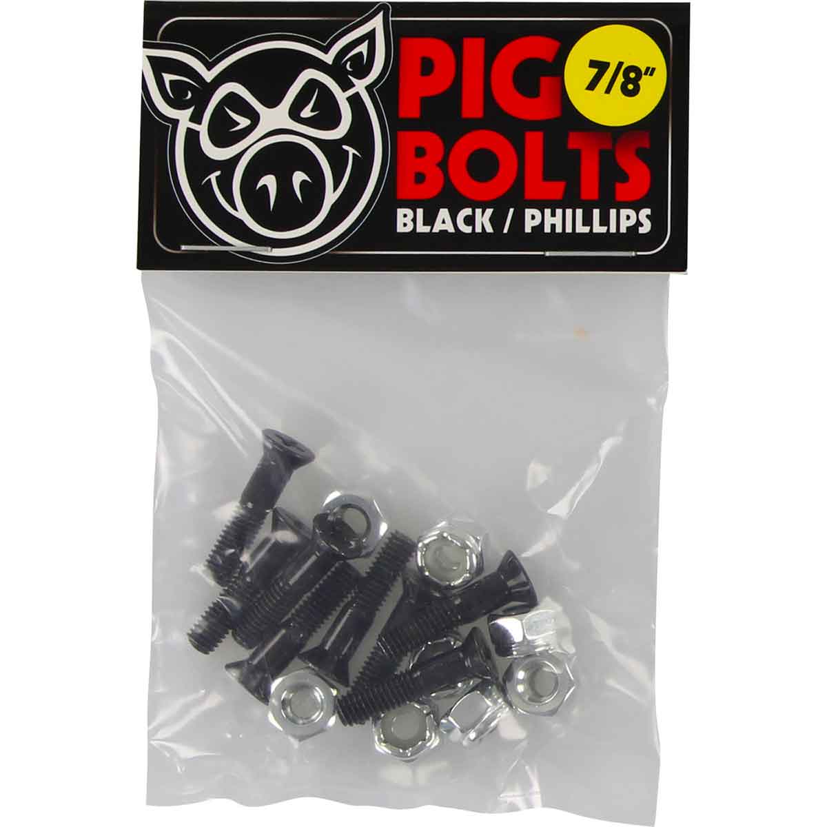 Pig Phillips Hardware Blk (size options listed)