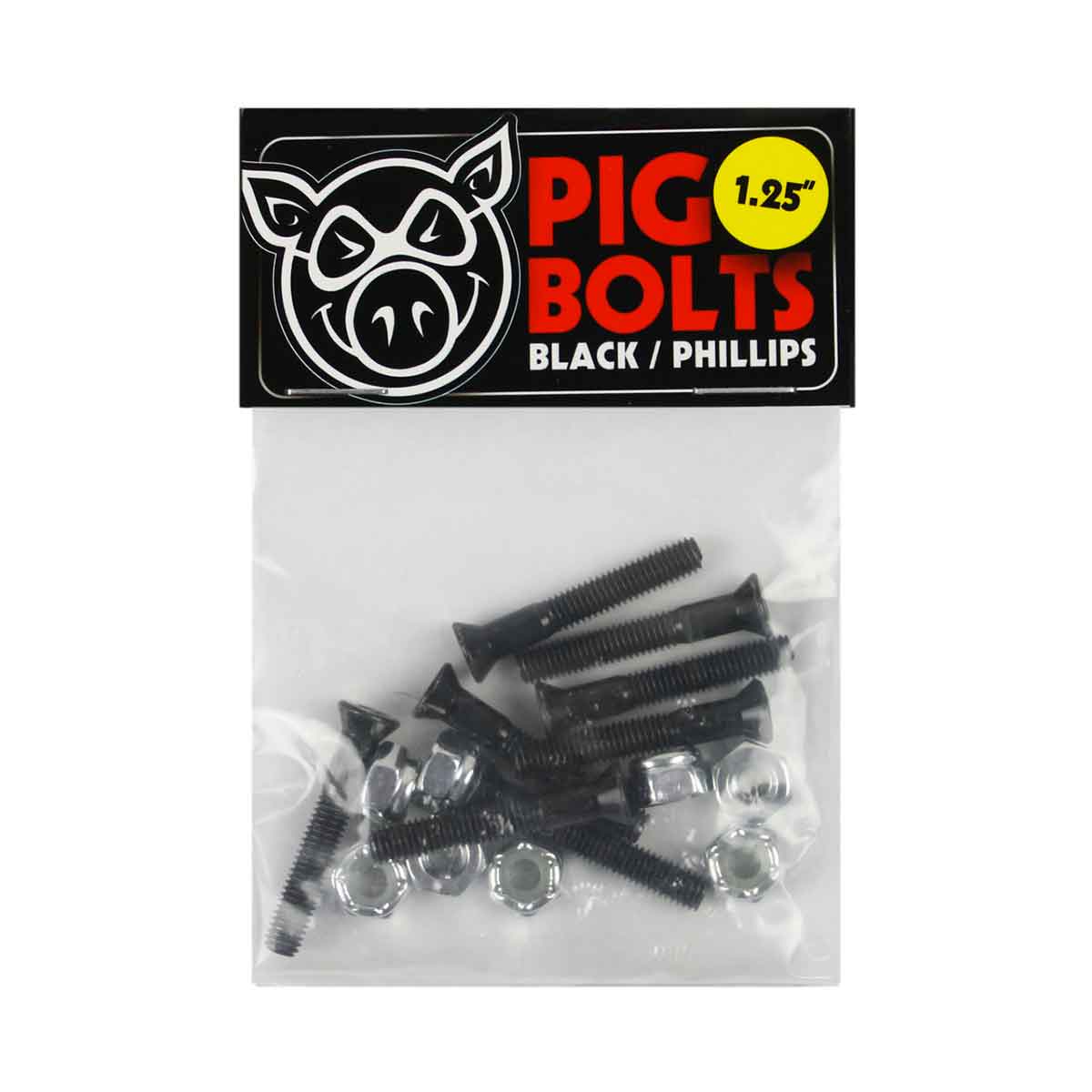 Pig Phillips Hardware Blk (size options listed)