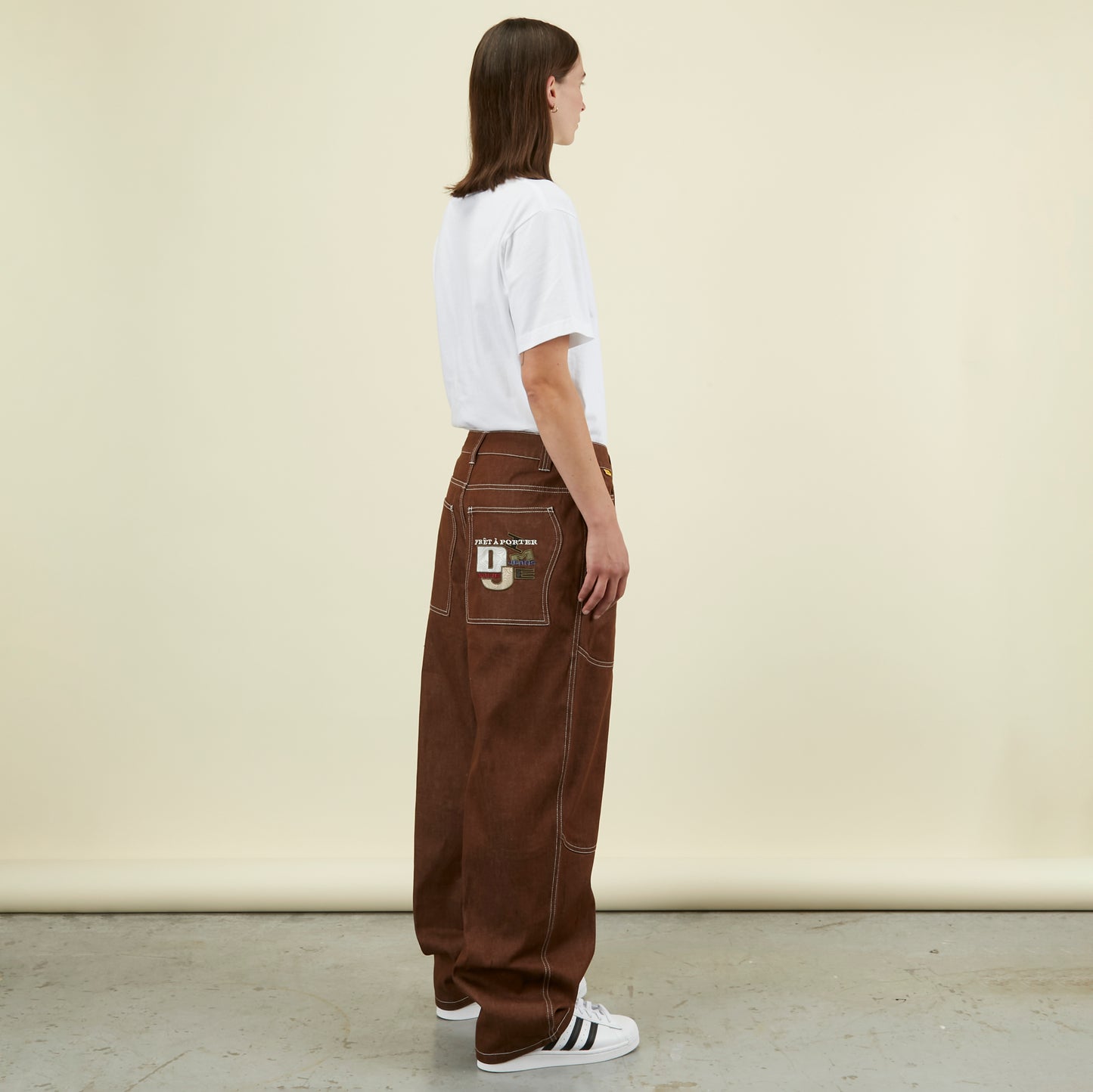 DJCO Denim Pants Brwn Wash(size options listed)