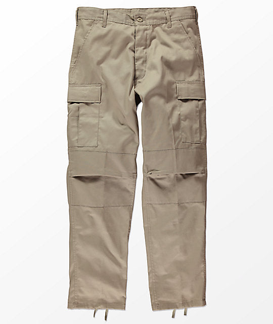 Flowers BDU Cargo Pants Khaki (size options listed)