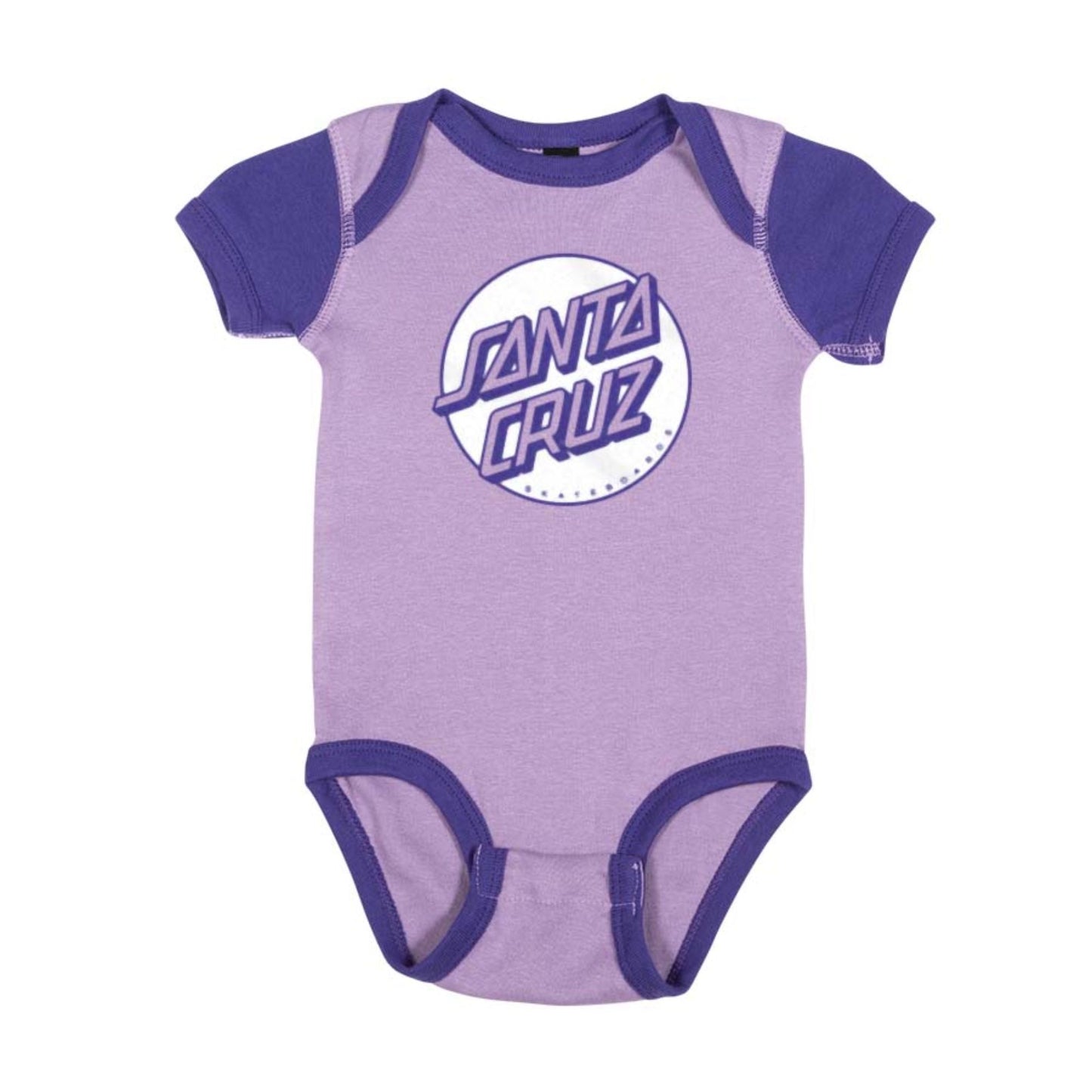 Missing Dot S/S One Piece Infant Tee Shirt Lav/Purp (size options listed)
