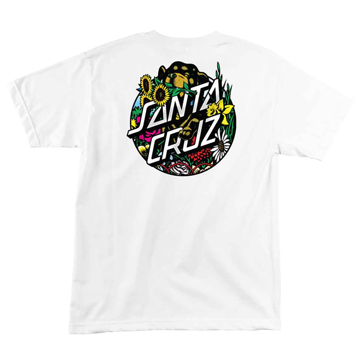 Dressen Pup Dot S/S Tee Shirt Wht (size options listed)