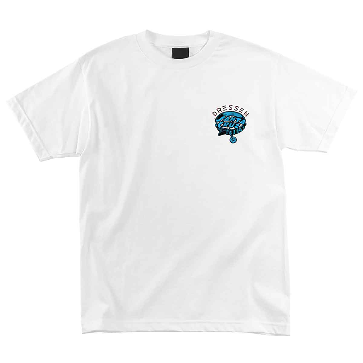 Dressen Pup Dot S/S Tee Shirt Wht (size options listed)