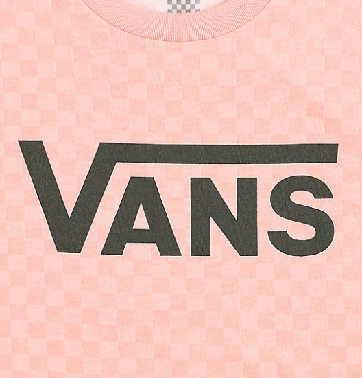 Womens Core Skate Check Peachy Keen S/S Tee Shirt (size options listed)