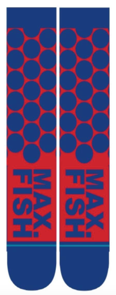 Max Fish Socks Blu Lrg