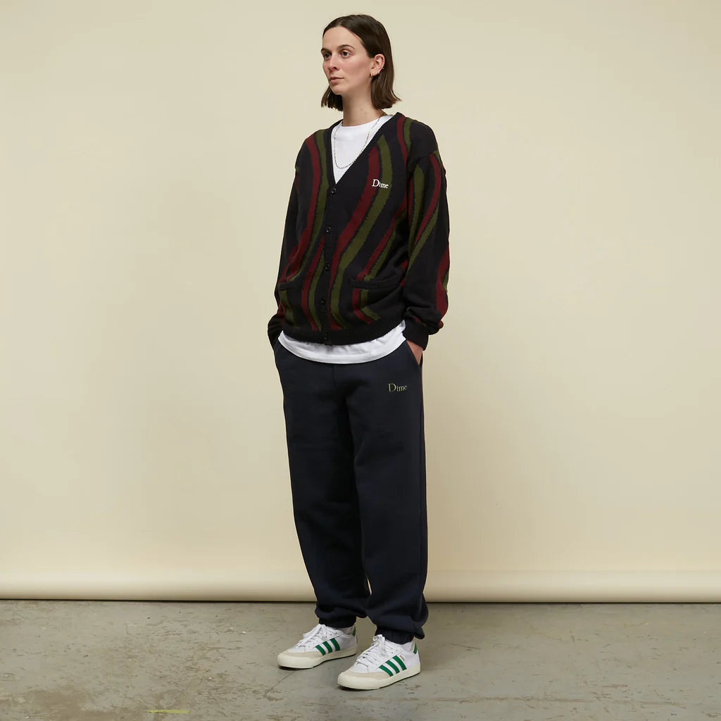 Lightweight Knit Cardigan Midnight(size options listed)