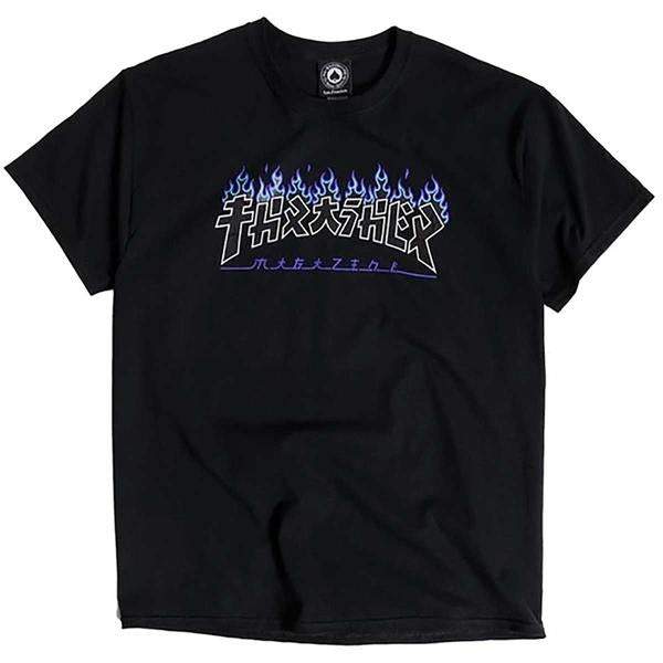 Godzilla Charred Logo S/S Tee Shirt Blk (size options listed)