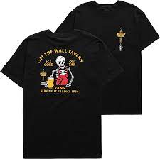 Off The Wall Tavern S/S Tee Shirt Blk (size options listed)