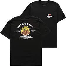 Fresh Waffles Daily S/S Tee Shirt Blk (size options listed)