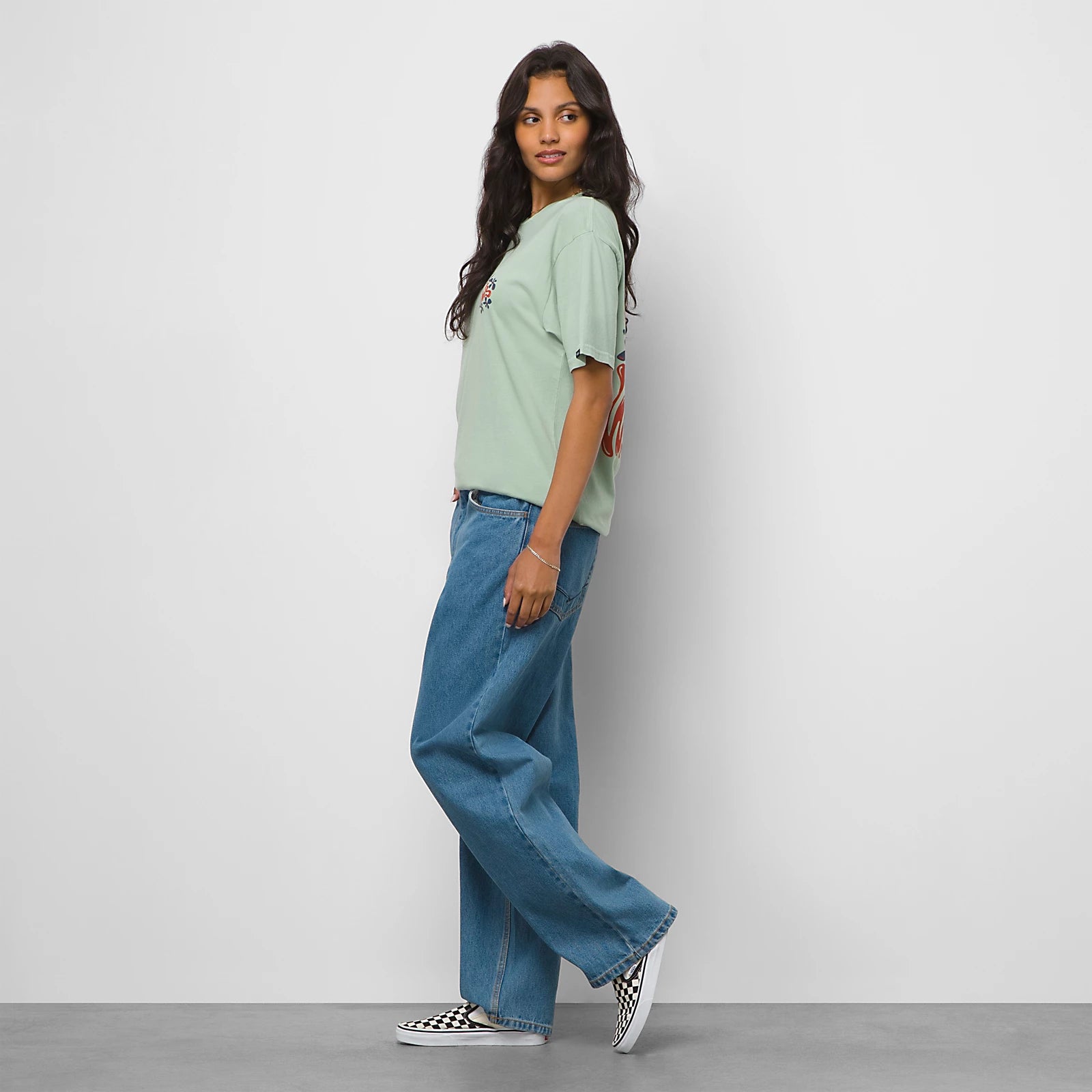 Covina 5Pocket Baggy Denim Pants Stone Wash(size options Covina 5Pocket Baggy Denim Pants Stone Wash(size options