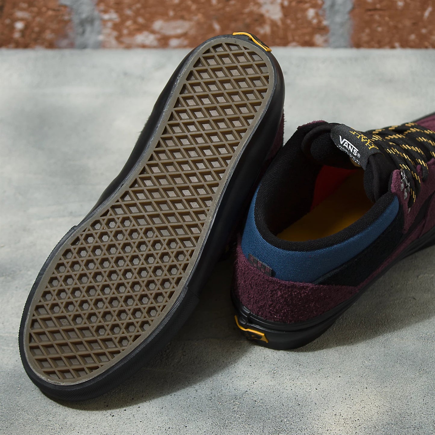 Outdoor Skate Half Cab Shoe Purp/Blk(size options listed)