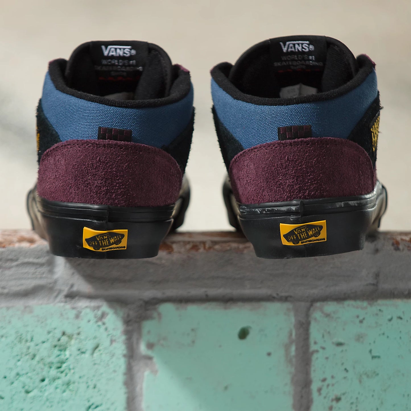 Outdoor Skate Half Cab Shoe Purp/Blk(size options listed)
